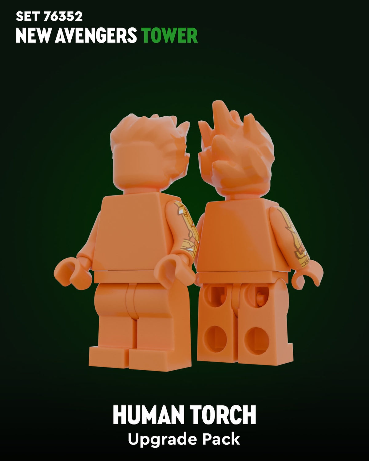 Human Torch - Avengers 5 Upgrade pack Millennium studio