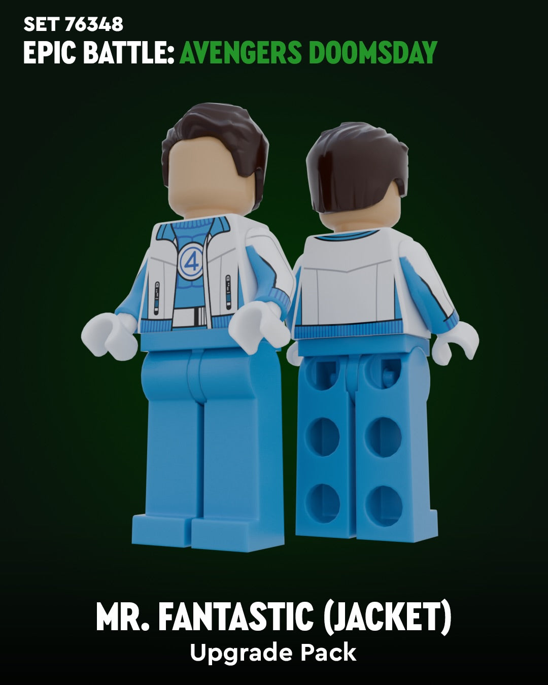 【PRE-ORDER】Mr. Fantastic - Avengers 5 Upgrade pack Millennium studio